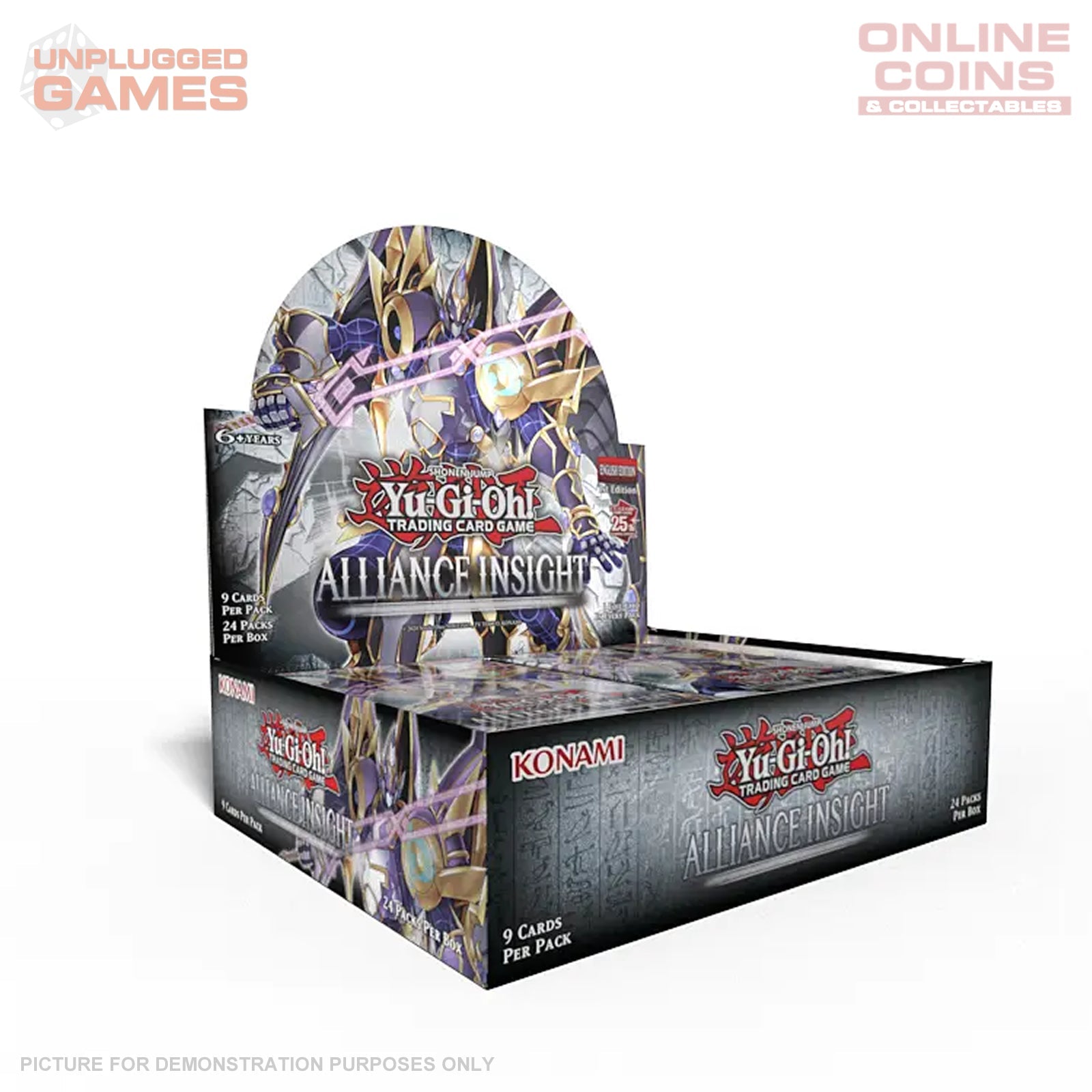 Yu-Gi-Oh! - Alliance Insight SEALED Booster Box (24 Packs)